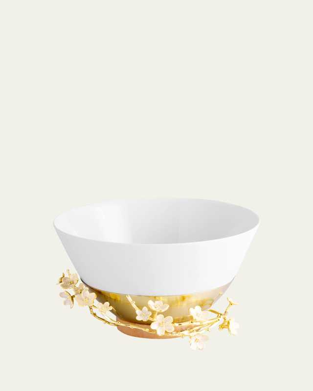 Cherry Blossom Porcelain Serving Bowl